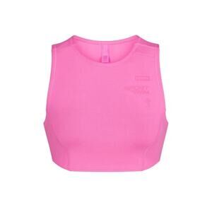 Skims‎ swim mock neck top taffy